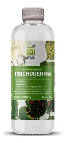 Tricoderma 500cc Fungicida Organico Ecomambo - Ramos Grow