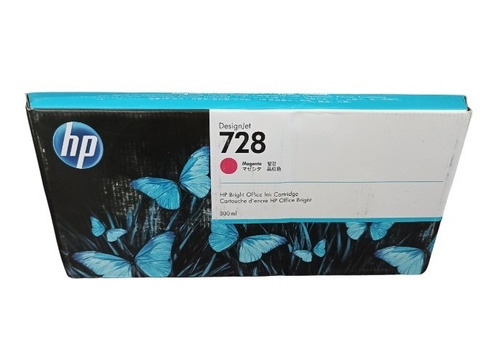 Cartucho D Tinta Hp 728 Magenta Original Para Designjet T730