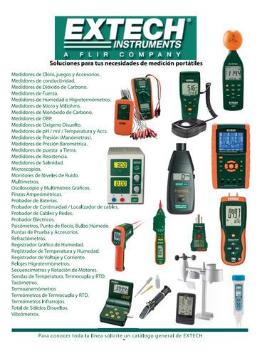 Analizador De Cloro/ph/orp/temperatura 4 En 1 Extech Ex900