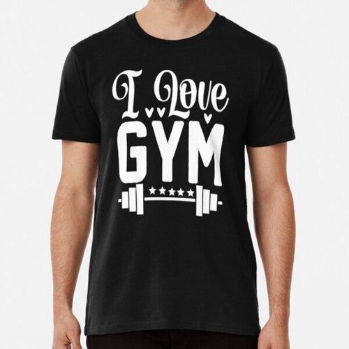 Remera I Love Gym, Tonal Gym, Calendario Gym Virtual, Funny 