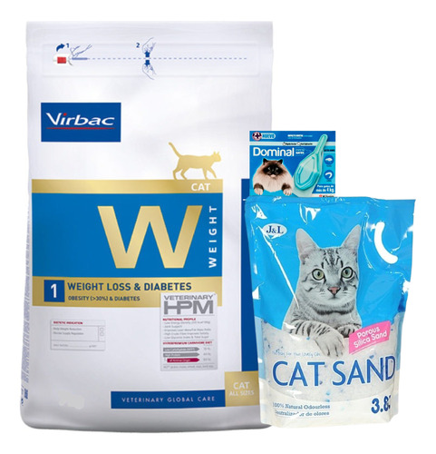 Virbac Hpm Cat Weight Loss & Diabetes 3 Kg Con Regalos