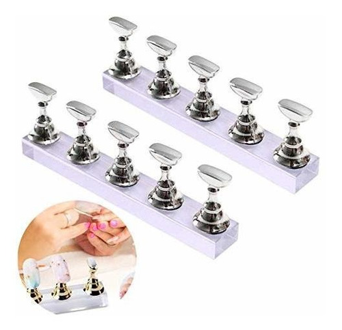 Equipo Para Decorar Uñas 2 Set Acrylic Nail Art Practice Sta