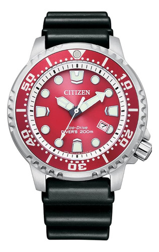 Reloj Citizen Eco-drive Promaster Esfera Roja Para Hombre Bn