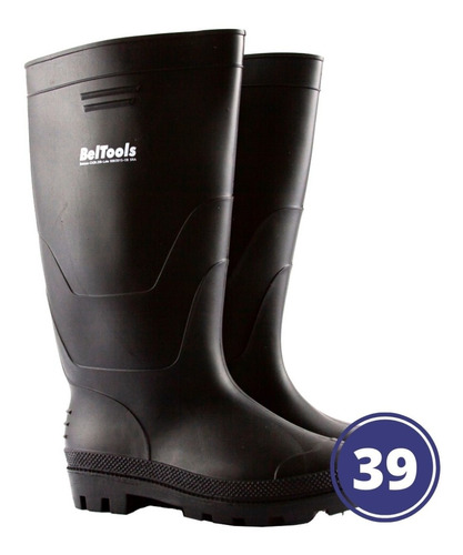 Bota Borracha Galocha Impermeavel 39 Cano Longo Beltools