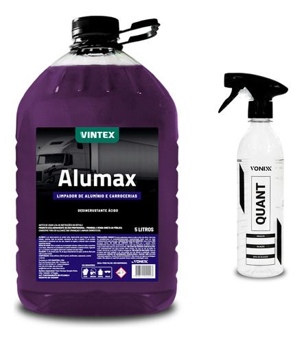 Alumax 5l Vintex + Pulverizador De Diluição Quant Vonixx