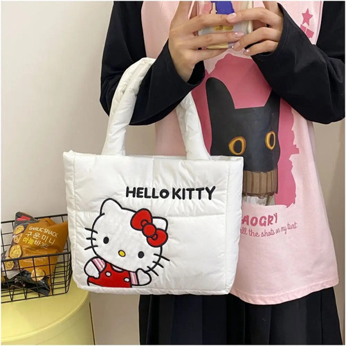 / C Bolso Tela Parka Hello Kitty Y Sus Amigos