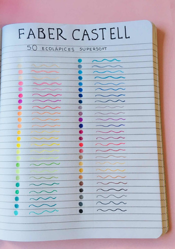 Imagen 4 de 5 de 50 Lápices Supersoft Faber Castell ,colores Súper Brillantes