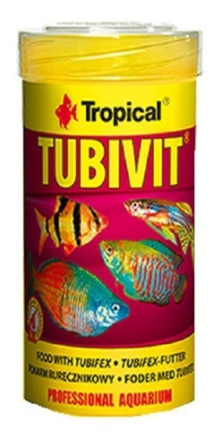 Alimento Tubivit Escamas Proteínas P/peces 20 G Tropical
