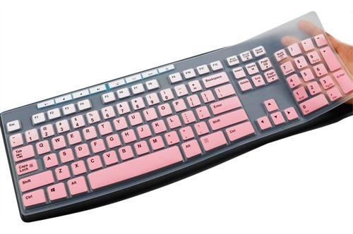 Unda Protectora Para Teclado Silicona Ultrafina Logitech