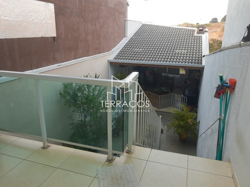Imagem 13 de 30 de Ótimo Sobrado Com At=198 M² E Ac=270 M² - 3 Dormitórios/1 Suíte+escritório - Jd. Olívio Moro - Várzea Paulista - Sp - Ca00769 - 71105888