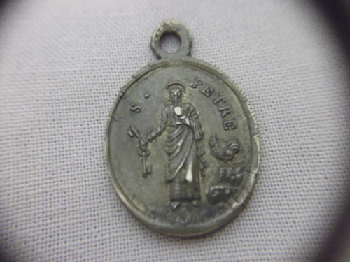 B. Antigo - Medalha Sacra São Pedro E São Paulo Frete Grátis