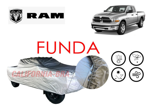 Recubrimiento Broche Eua Dodge Ram Doble Cabina 2009-2010