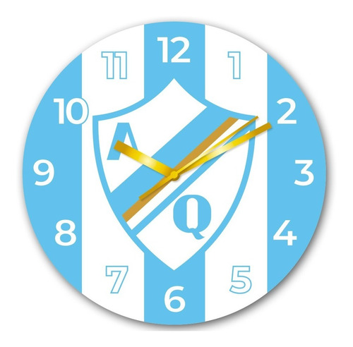 Reloj De Pared De Club Atletico Argentino De Quilmes