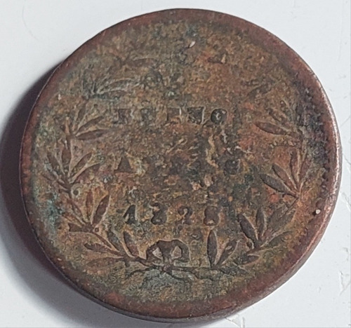 Moneda Buenos Aires 1828 5/ 10 Escasa Argentina Buenos Ayres