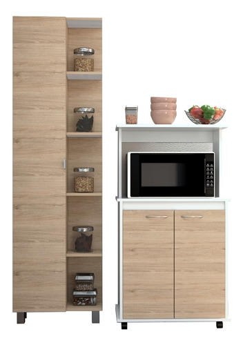  Combo Kitchen 51 Mueble Cocina 36 + Optimizador - Rovere / 