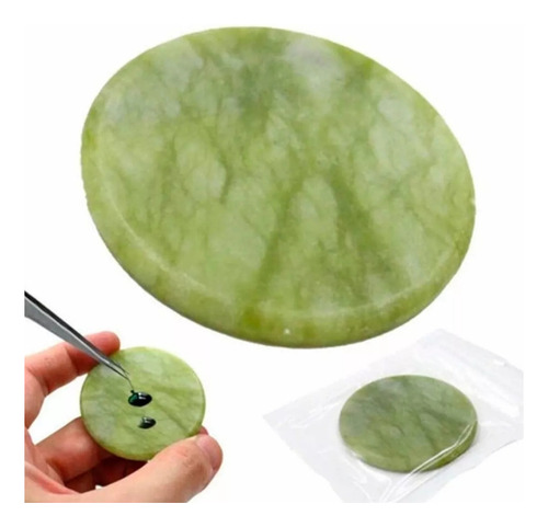 3 Piedras Jade Para Pegamento Extensiones De Pestañas 1x1