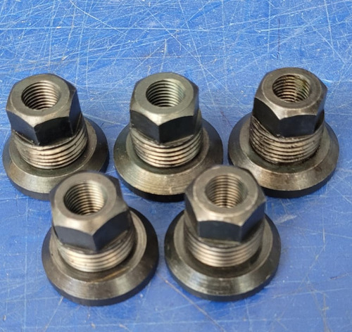 5 Tuercas De Rueda Acero Camion Chevrolet 3500