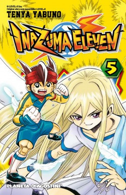 Inazuma Eleven Nº5 Yabuno, Tenya Planeta Comics
