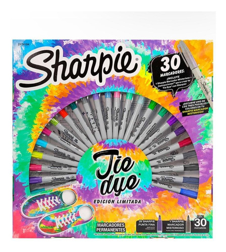 Marcadores Sharpie Ruleta Set X 30 Edición Especial 
