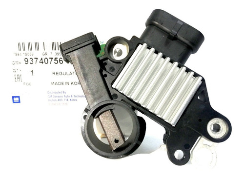 Regulador Alternador Aveo Optra Gm 3 Pines Izquierdo