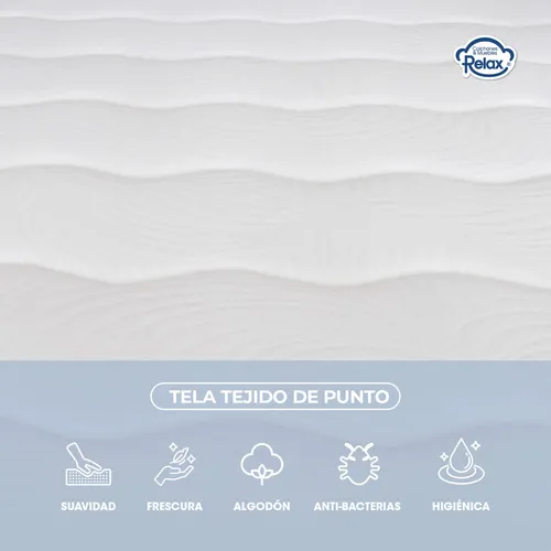 Colchón Espuma Firme Confort Plus Doble Pillow Top Cassata