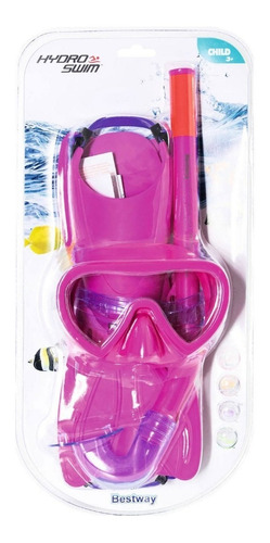 Set Snorkel Completo Antiparras Natacion Infantil Bestway