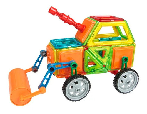Camion Juguete Magnetico 4 En 1 Transformer Didactico Iman