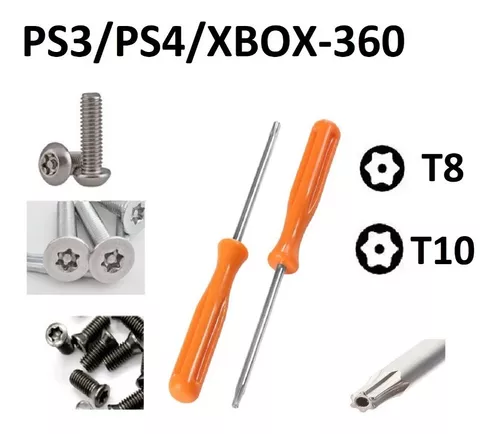 DESTORNILLADOR TORX T10 PARA SONY PLAYSTATION 3, 4, PS3, PS4, XBOX 360,  XBOX ONE