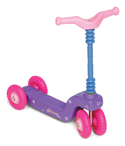 Monopatín Quickly Infantil Vegui 4 Ruedas - Rex Color Princesa Princesa