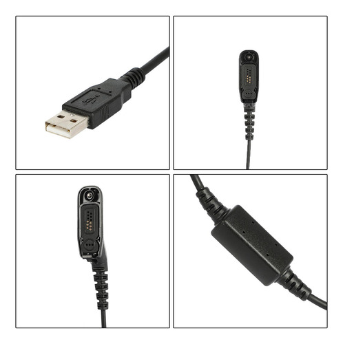 El Cable De Programación Usb Walkie Talkie Reemplaza A