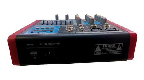 Imagen 2 de 4 de Mixer Consola Vp4 Audioking 4 Canales Bluetooth Usb