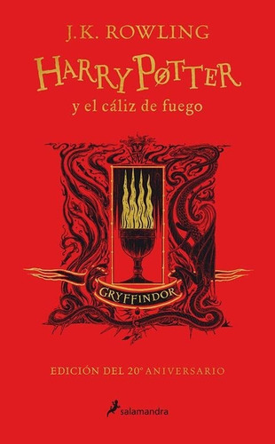 Harry Potter Y El Cáliz De Fuego / Gryffindor 20 Aniversario
