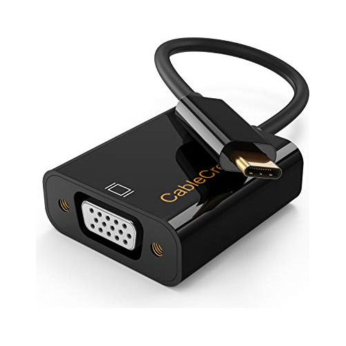 Adaptador Usb C A Vga Cablecreation, Convertidor Usb Tipo C