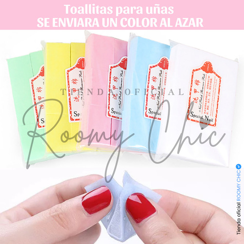 Toallitas Para Uñas Sin Pelusa Gasas Para Uñas Manicure