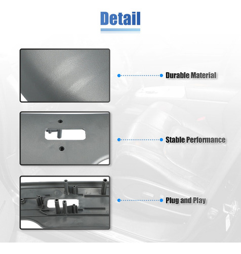 Para Bisel Interruptor Asiento Eléctrico Izq Chevrolet Gmc