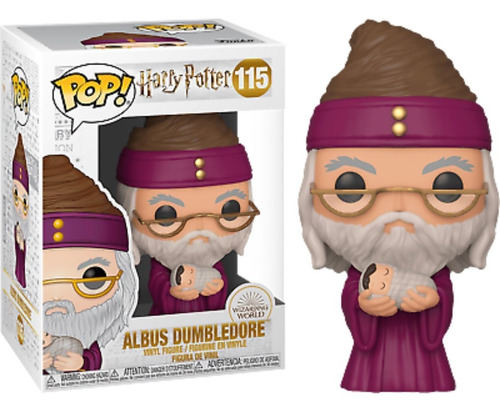 Funko Pop! - Dumbledore 115 With Baby Harry Potter Original