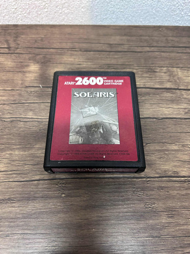 Solaris Atari 2600 Original