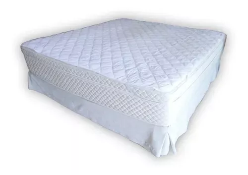 Cubrecolchon Matelaseado Ajustable Protector 150x190