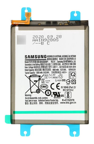 Bateria Original Samsung Galaxy A72 4g - A72 5g 5000 Mah  (Reacondicionado)