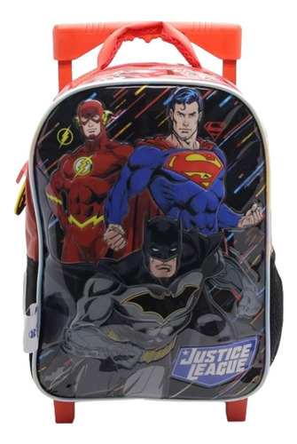 Mochila Liga De La Justicia Batman 12  Con Carro