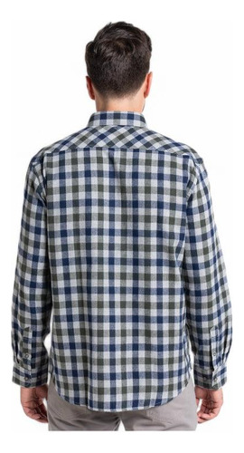 Camisa Hombre Potros Alcalá Verde/azul