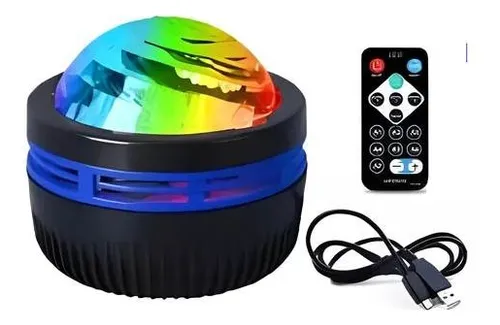 comprar Lámpara Musical De Proyección Rgb Luz De Galaxia 3w