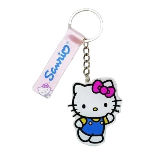 Llavero Hello Kitty Sanrio Acrilico Licencia Oficial