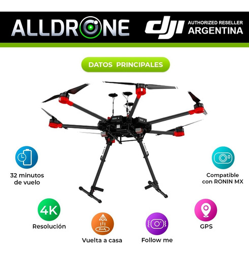 Dji Matrice 600 Camara Multiespectral Micasense Rededge Nvdi