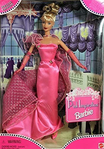 Mattel 1998 Toys R Us Rosa Inspiración Barbie Rubia