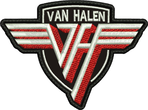 Parche Bordado Van Halen Rockero Heavy Hard