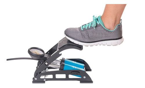 Inflador De Pie Con Manómetro Bulit Serie 600