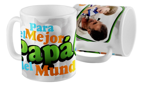 Taza Ceramica Dia Del Padre Con O Sin Foto Personalizadas