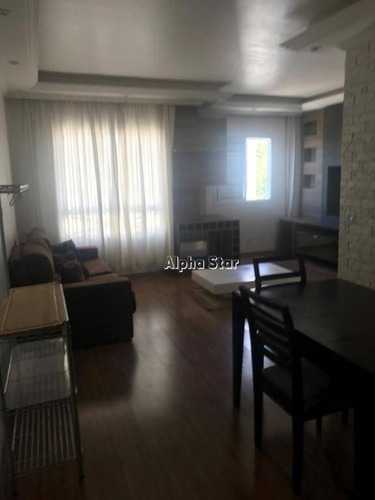 Apartamento Maravilhoso, Mobiliado, Ensolarado, Excelente Localidade, Venda - Spazio Club Barueri - Barueri/sp - Ap1576