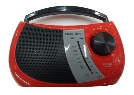 Radio Am Fm Daihatsu D-rp38 Color Rojo Oficial Casiocentro 